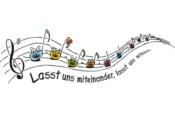 Kinderchor Noten (c) Bild: Sarah Frank | factum.adp In: Pfarrbriefservice.de