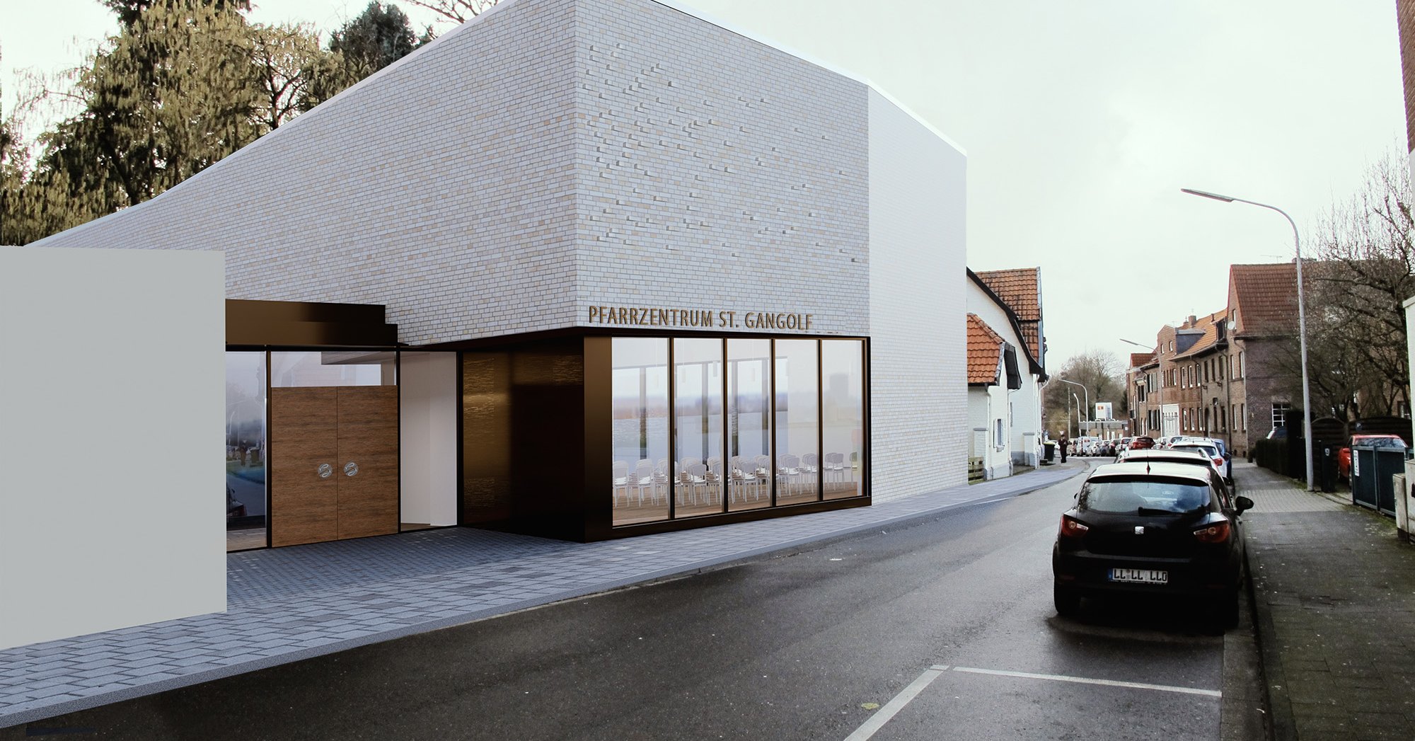 Eröffnung des neuen Pfarrzentrums St. Gangolf und Verabschiedung des