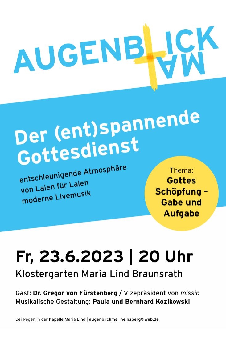 Augenblick Mal im Juni