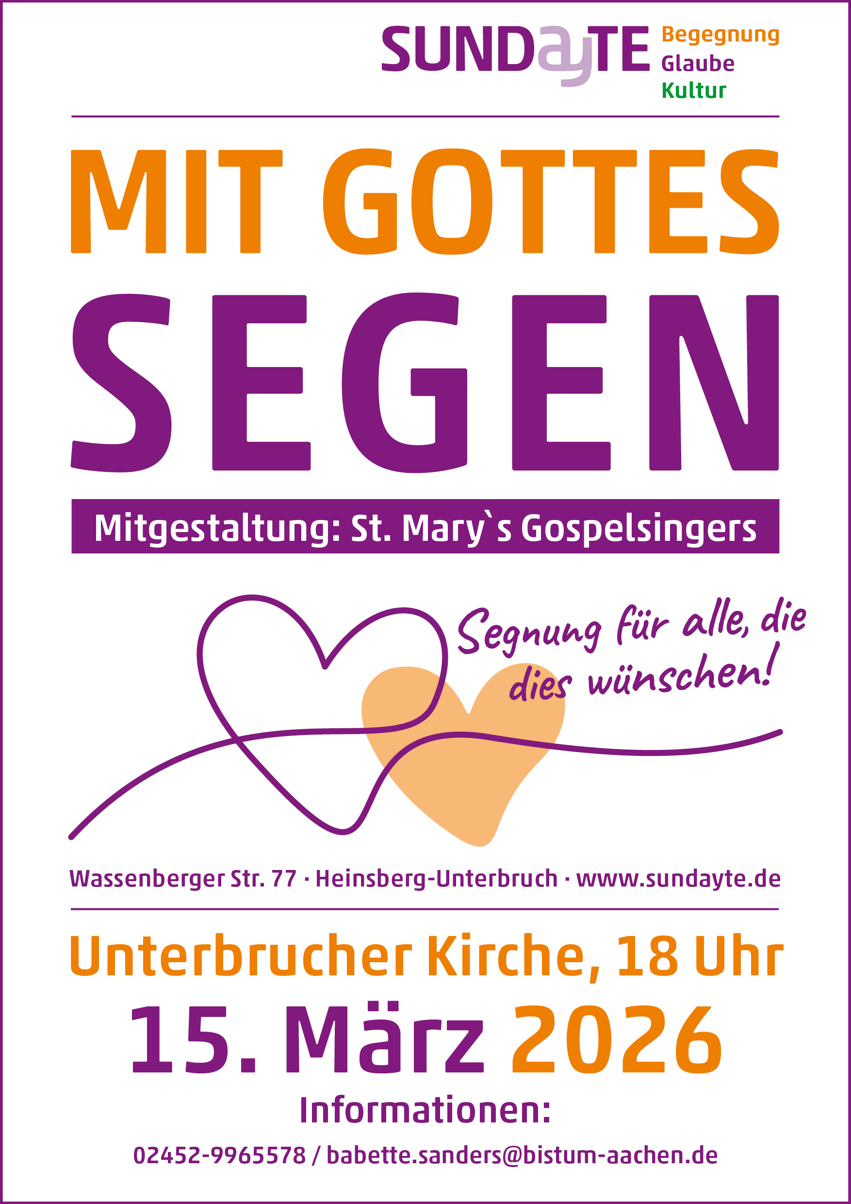 Sundayte Maerz 2026 (c) Sundayte